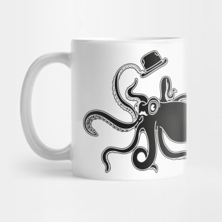 Black Octopus Mug